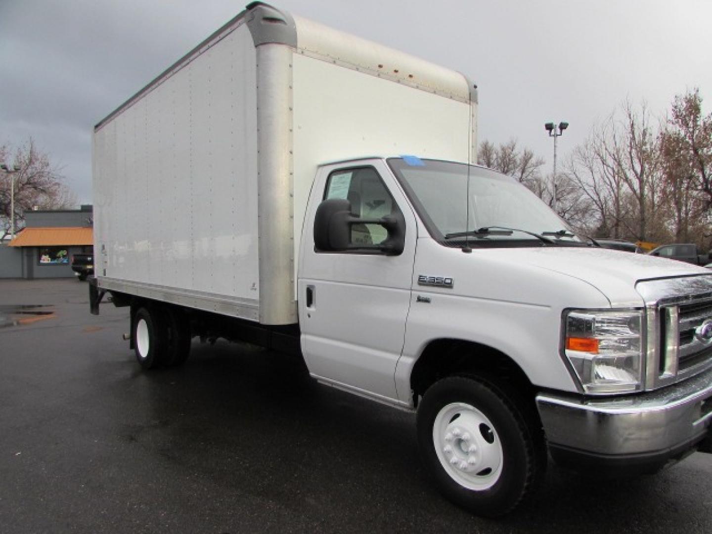 2019 White /Gray Ford Econoline Box van with liftgate (1FDWE3F68KD) with an 6.2 EFI V8 engine, Automatic transmission, located at 4562 State Avenue, Billings, MT, 59101, (406) 896-9833, 45.769516, -108.526772 - Photo#10